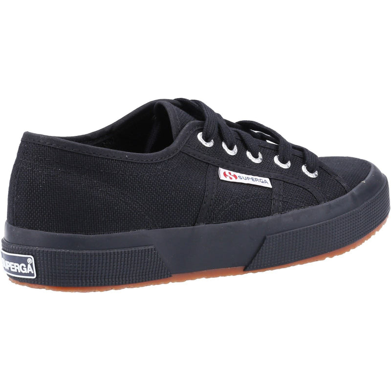 Superga 2750 Cotu Classic 100% Baumwoll-Damenvollschwarze Turnschuhe