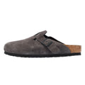 Birkenstock Boston Graue Wildleder Clogs