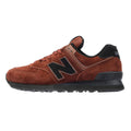 New Balance 574 Wildleder Braune Turnschuhe