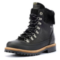 Barbour Woodside Hiker Damenlederstiefel In Schwarz