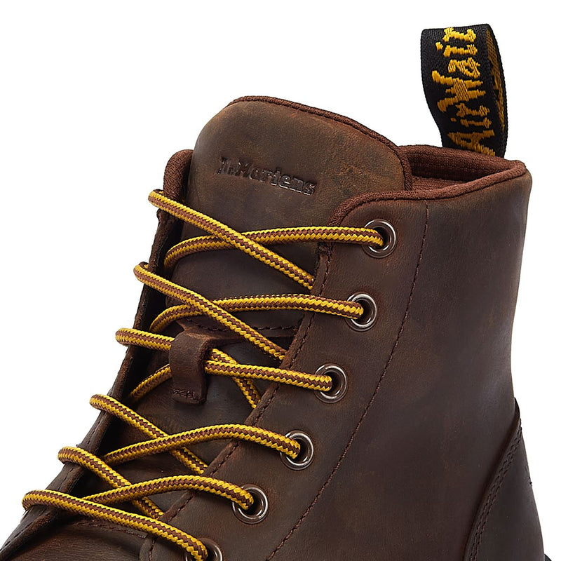 Dr. Martens Crewson Chukka Crazy Horse Dunkelbraune Stiefel