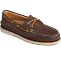 Sperry Gold Cup Authentic Original Leder Herren Braune Bootsschuhe