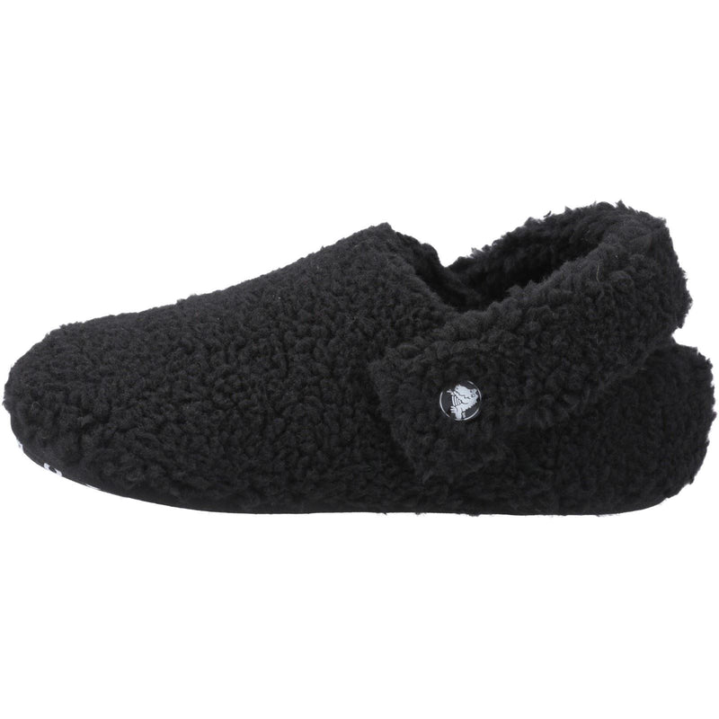 Crocs Classic Cozzzy Polyester Schwarze Hausschuhe