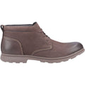 Hush Puppies Tyson Chukka Braune Herrenstiefel Aus Leder