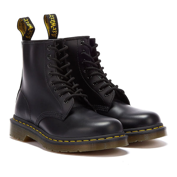 Dr Martens 1460 Glattleder schwarz Unisex Stiefel Tower London.De