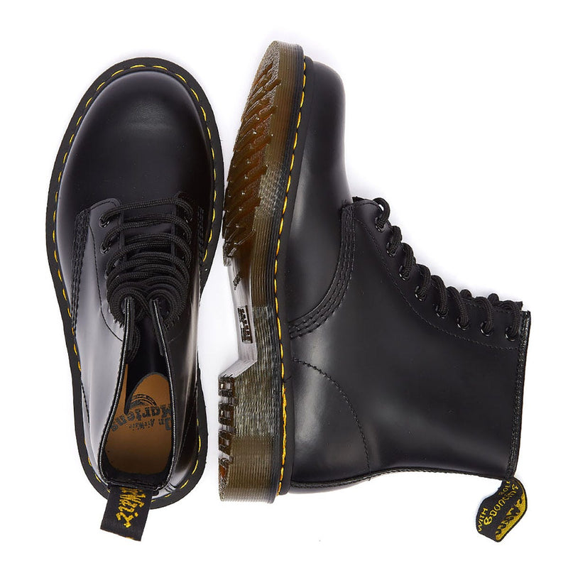 Dr. Martens 1460 Glatt Herren Schwarz Leder Stiefel