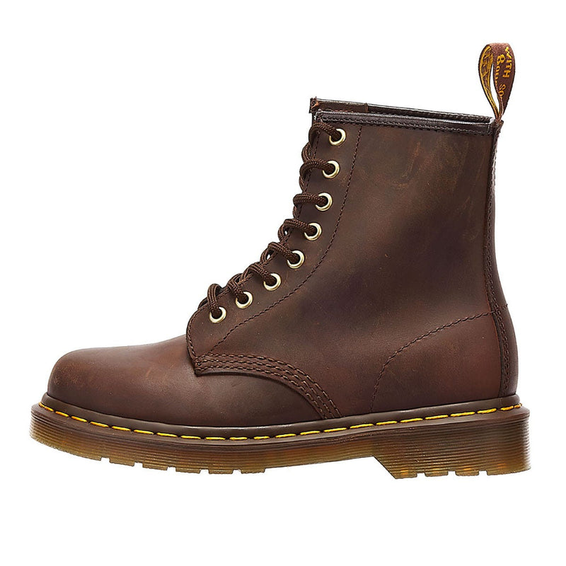 Dr. Martens 1460 Crazy Horse Herren Gaucho Braun Leder Stiefelette