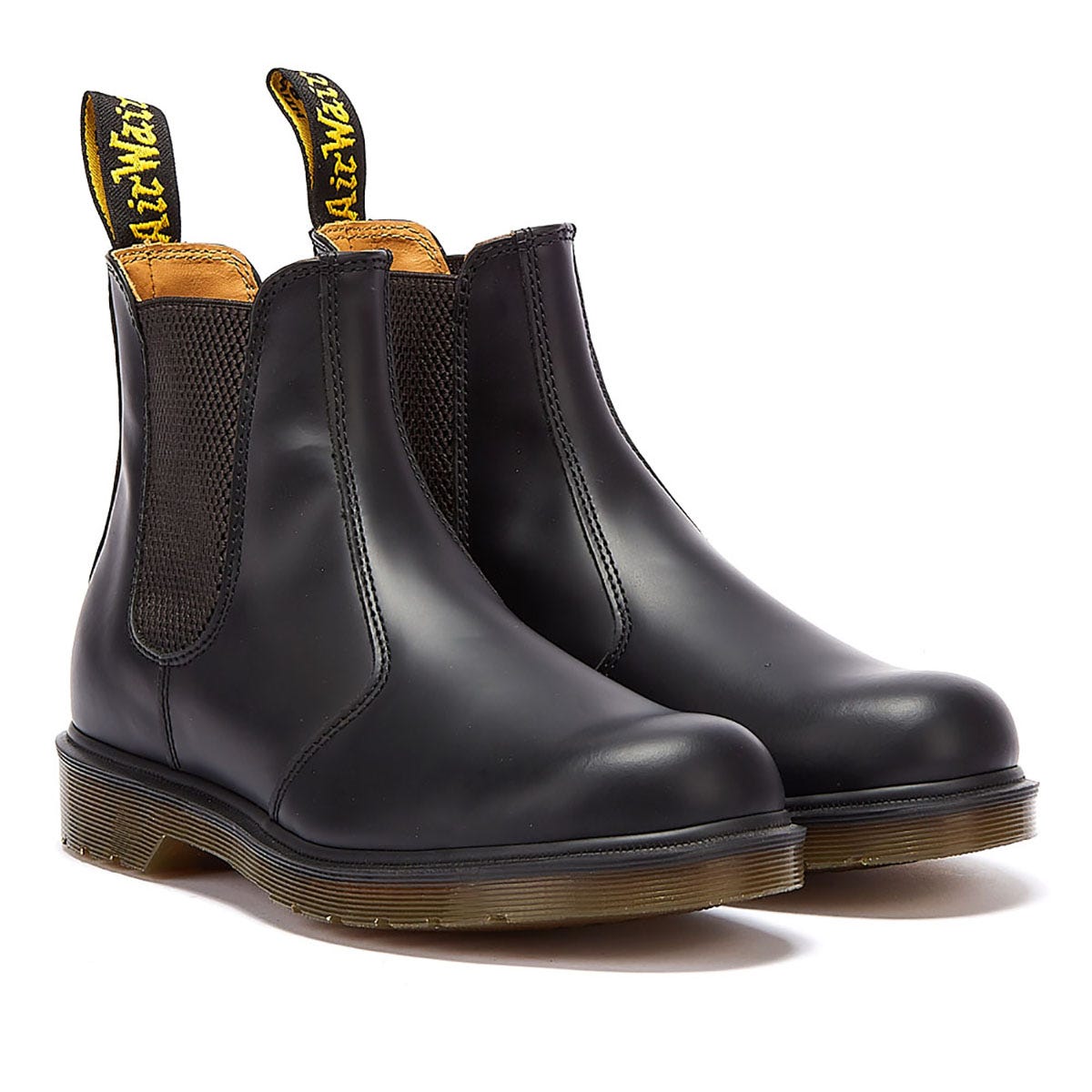 Dr. Martens 2976 Herren Schwarz Leder Chelsea Stiefel