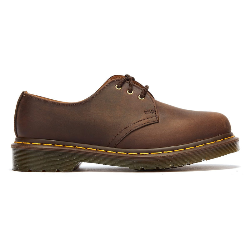 Dr. Martens 1461 Crazy Horse Womens Gaucho Braun Leder Schuhe