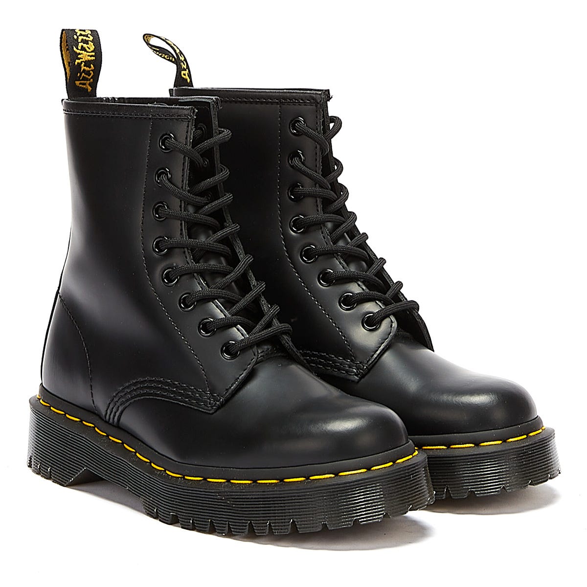 Dr. Martens 1460 Bex Glattleder Damen Schwarz Stiefel