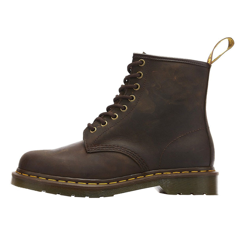 Dr. Martens 1460 Crazy Horse Damen Gaucho Braun Leder Stiefelette