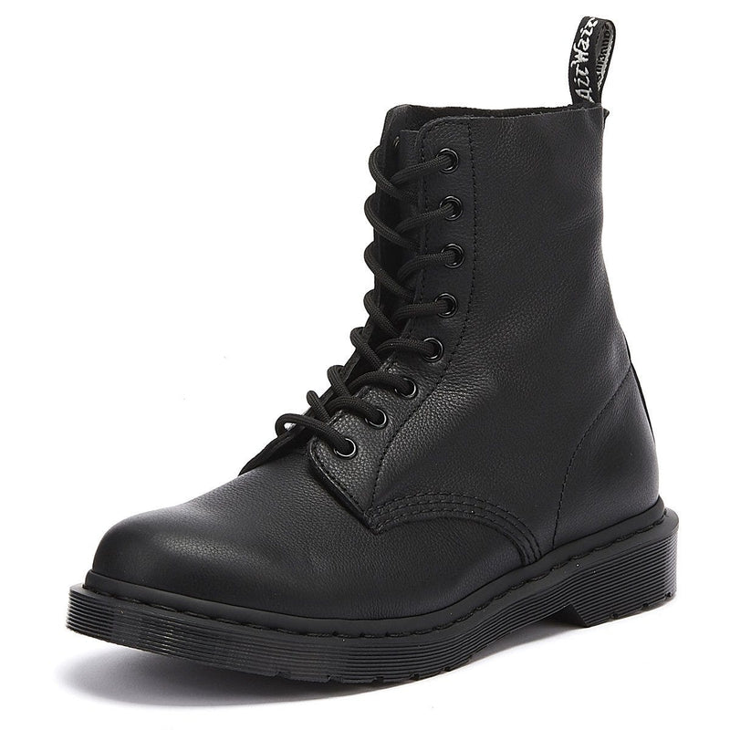 Dr. Martens 1460 Pascal Mono Virginia Damen Schwarz Stiefel