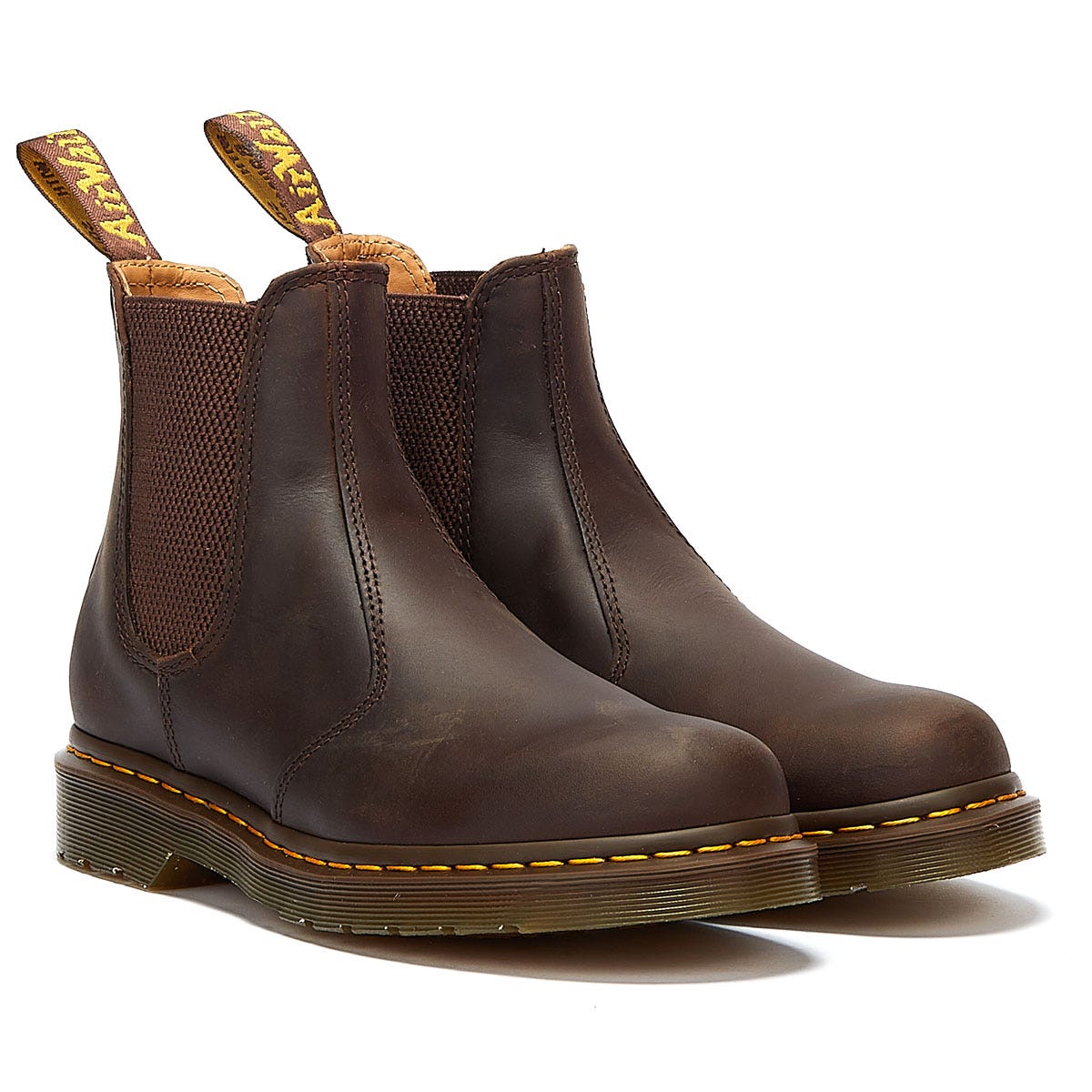 Dr. Martens 2976 Ys Verrücktes Pferd Herren In Braun