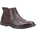 Hush Puppies Gary Kunstleder Herren Stiefel In Braun