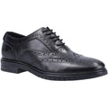 Hush Puppies Santiago Schwarze Farbe Herren-Schnürschuhe Aus Leder