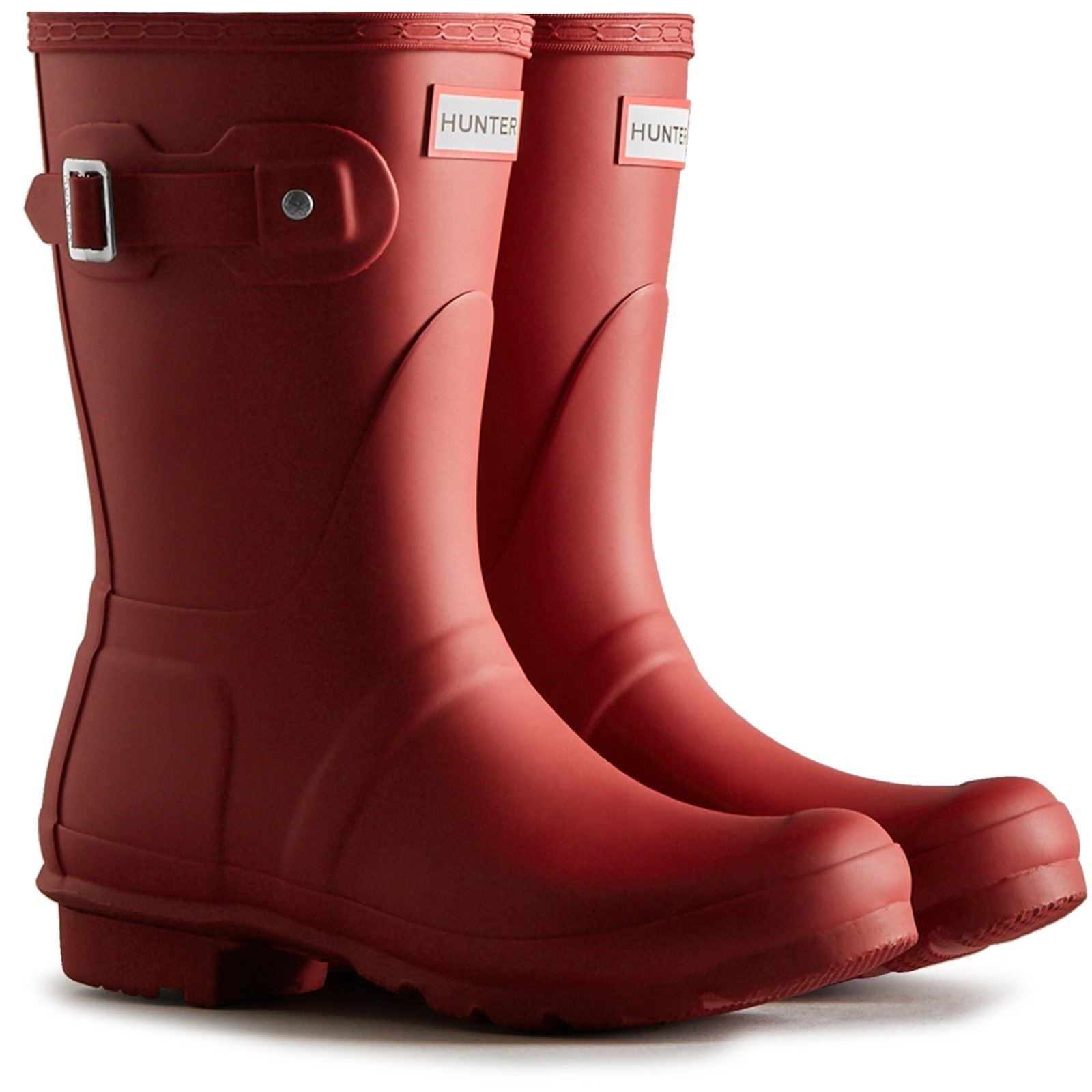 Hunter Original Short Gummistiefel Für Damen In Rot