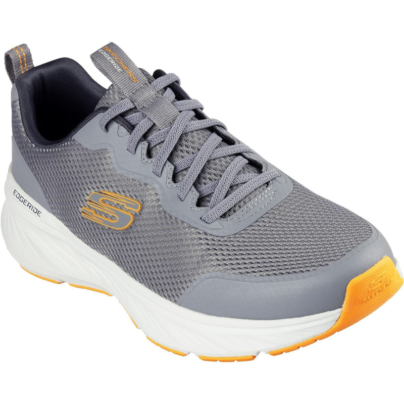 Skechers Edgeride Rekze Herren Sneaker In Grau/Orange