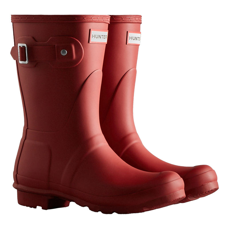 Hunter Original Short Gummistiefel Für Damen In Rot