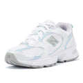 New Balance 530 Damen Sneaker In Weiß/Hellchromblau/Ton-Aschegrün