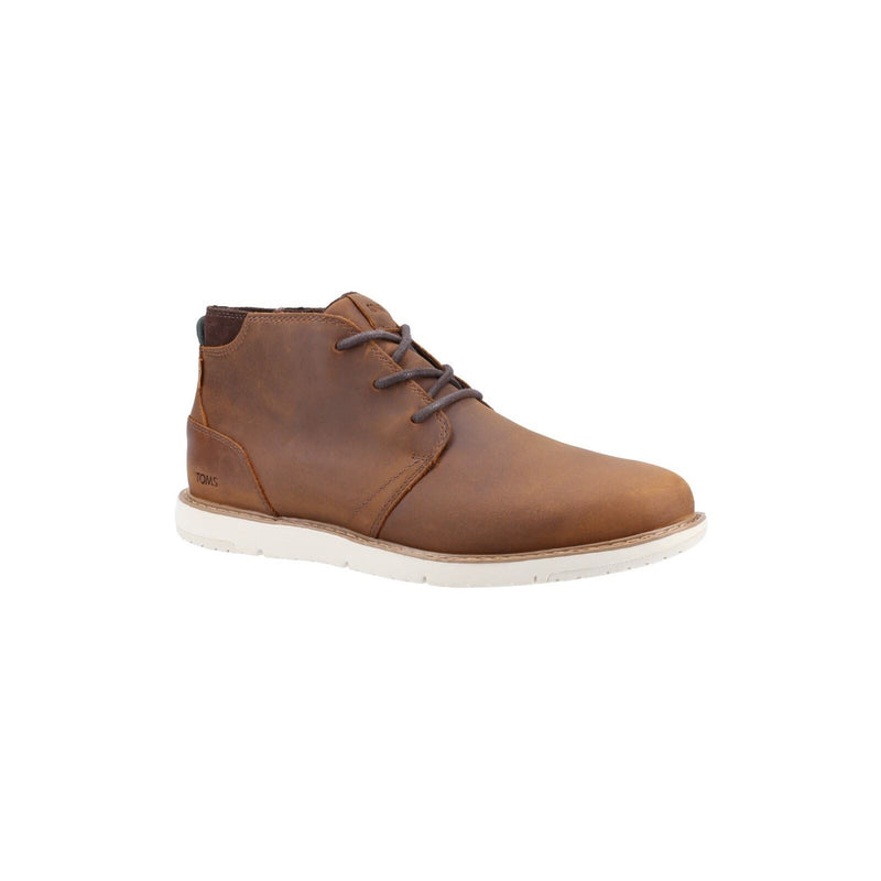 TOMS Navi Leder Herren Topas Braune Lederstiefel