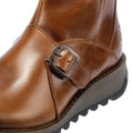 Fly London Mes 2 Damenstiefel Aus Braunem Leder