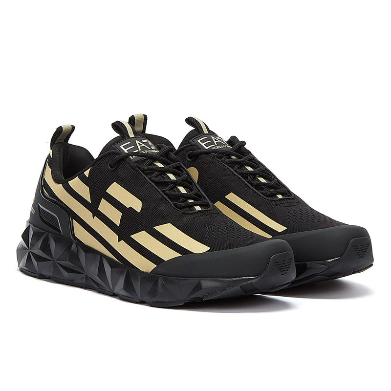 EA7 Ultimate C2 Kombat Mens Triple Schwarz / Gold Trainer