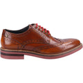 Base London Woburn Leder-Herren-Tan-Brogues-Schuhe