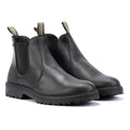 Barbour Patton Leder Herren Schwarze Stiefel