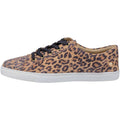 Hush Puppies Tessa Wildleder Damen Leoparden-Sneaker