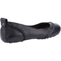 Hush Puppies Janessa Leder Damen Schwarze Flats