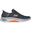 Skechers Arch Fit 2.0 Simplicity 2 Herren-Sneaker In Anthrazit/Orange