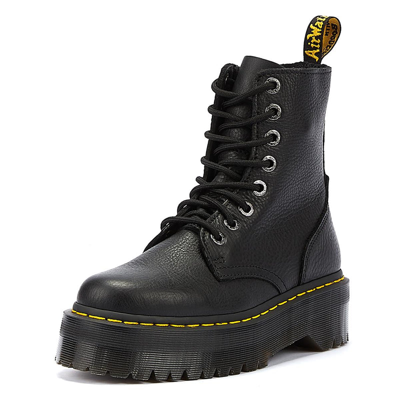 Dr. Martens Jadon 3 Pisa Leder Schwarze Stiefel