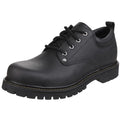 Skechers Tom Cats Schwarze Farbe Herren-Schnürschuhe Aus Leder