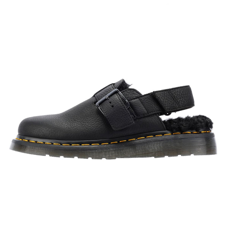 Dr. Martens Jorge II Leder Schwarze Sandalen