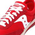 Saucony Trainer 80 Wildleder Rote Turnschuhe