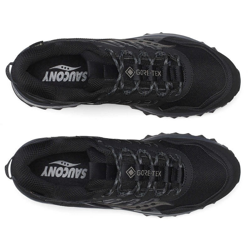 Saucony Grid Peak Schwarze Turnschuhe