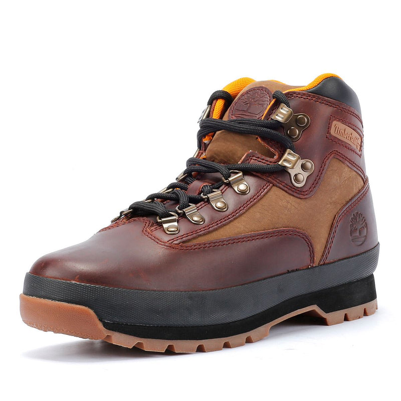 Timberland Euro Hiker Braune Herrenstiefel Aus Leder