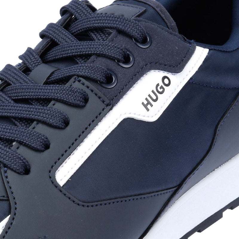 Hugo Icelin Runn Herren Blaue Turnschuhe