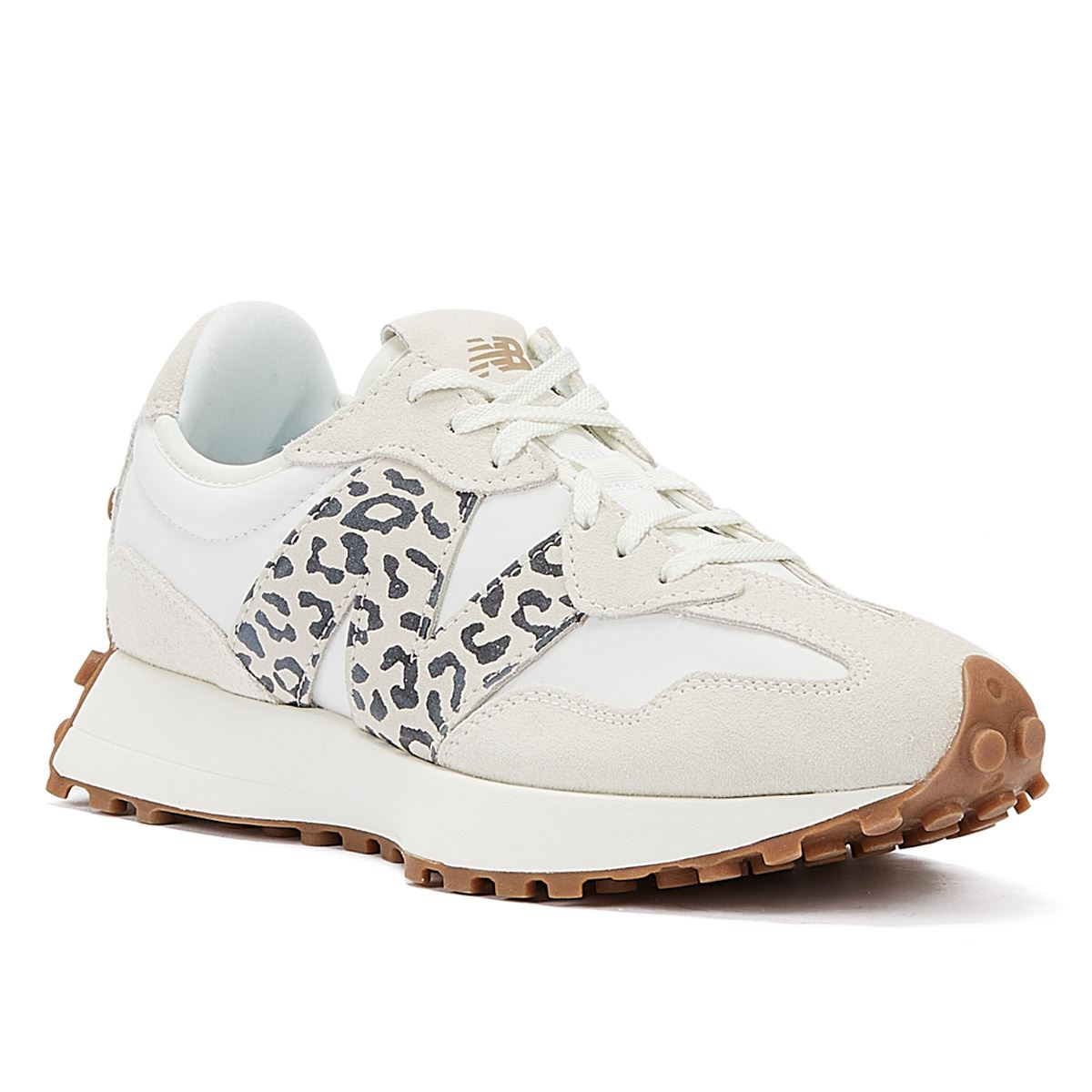 New Balance 327 Animal Print Meersalz Damen WeiB Trainer Tower London.De