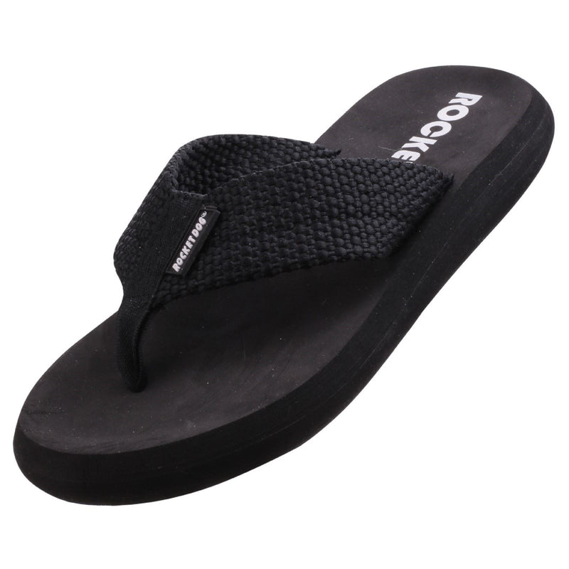 Rocket Dog Sunset Damen-Schwarz Flip-Flops