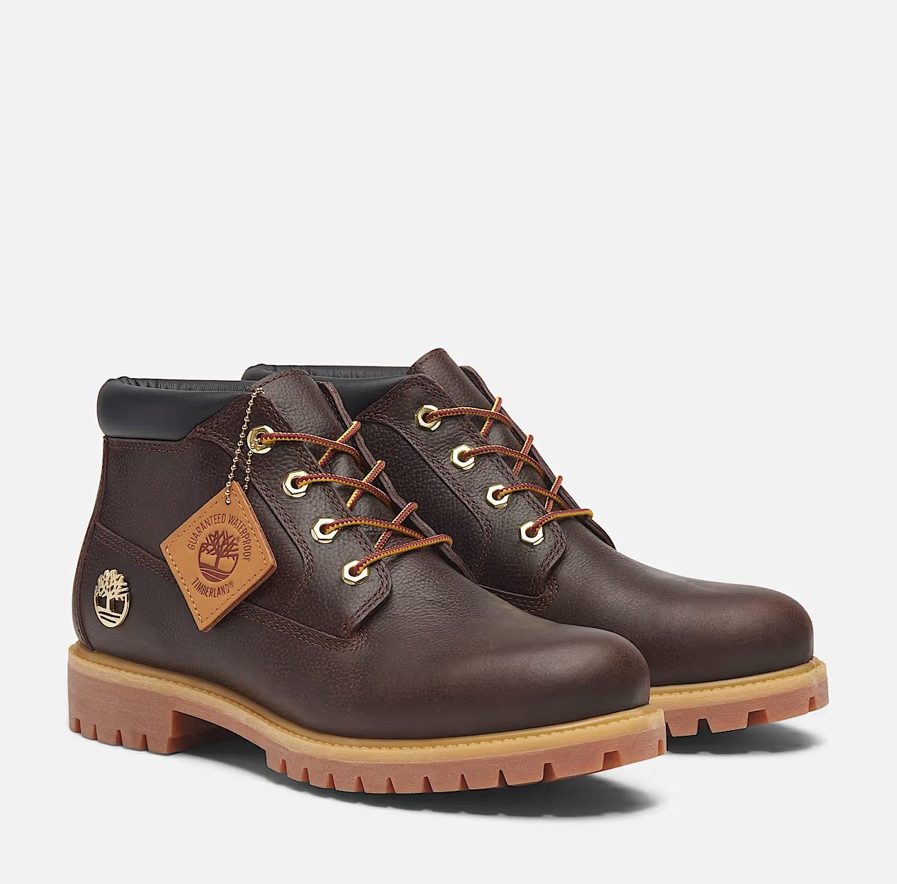 Timberland Premium Espresso Nelson Braune Herrenstiefel Aus Leder