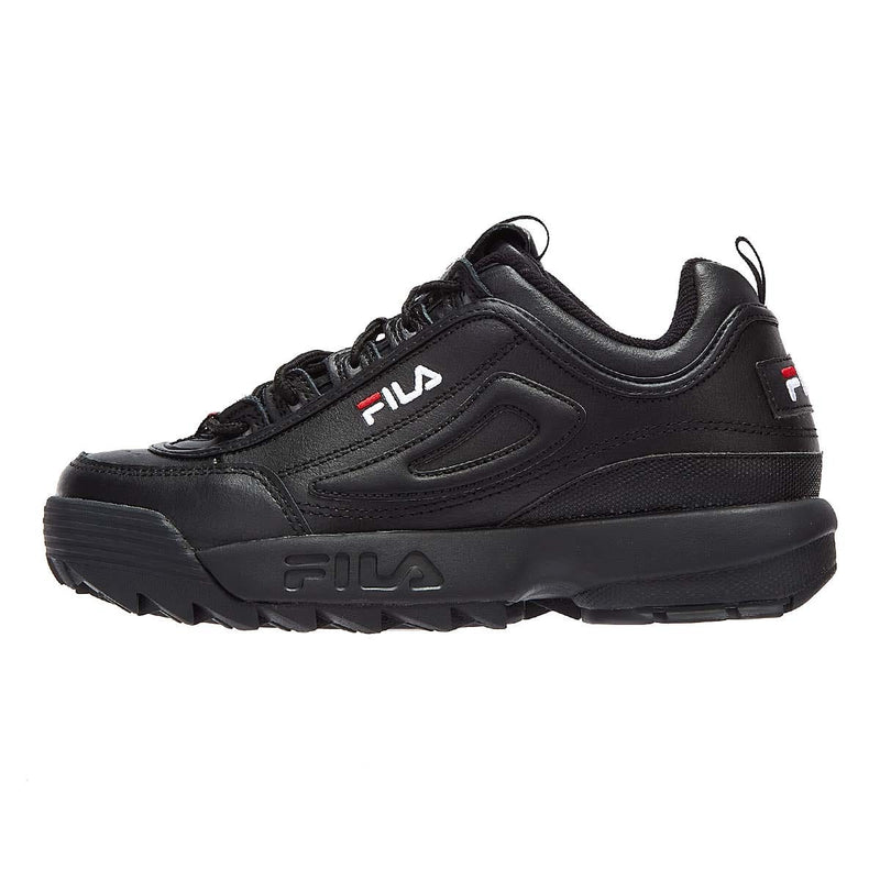 Fila Disruptor II Premium Schwarz / Weiß / Fila Rot Turnschuhe