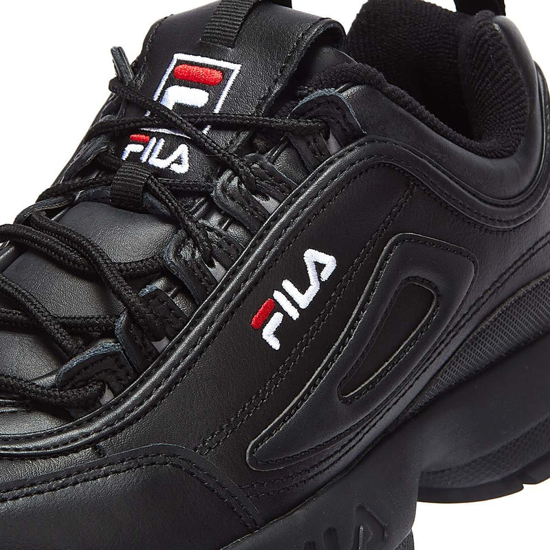 Fila Disruptor II Premium Schwarz / Weiß / Fila Rot Turnschuhe