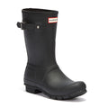 Hunter Original Short Womens Schwarz Wellies