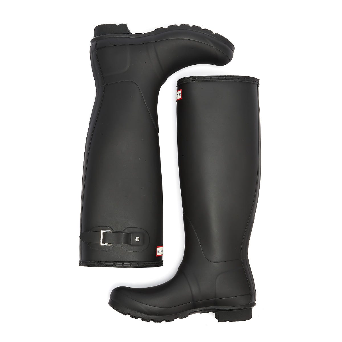 Black hunter boots size 7 online