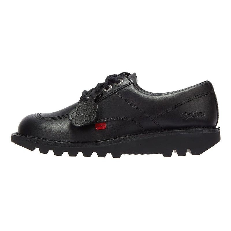 Kickers Herren Kick Lo Schwarz Leder Schuhe