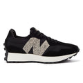 New Balance 327 Womens Animal Print Schwarz Turnschuhe