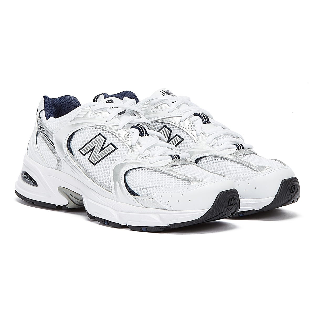 Neue Balance 530 Weiß / Natürliche Indigo Turnschuhe