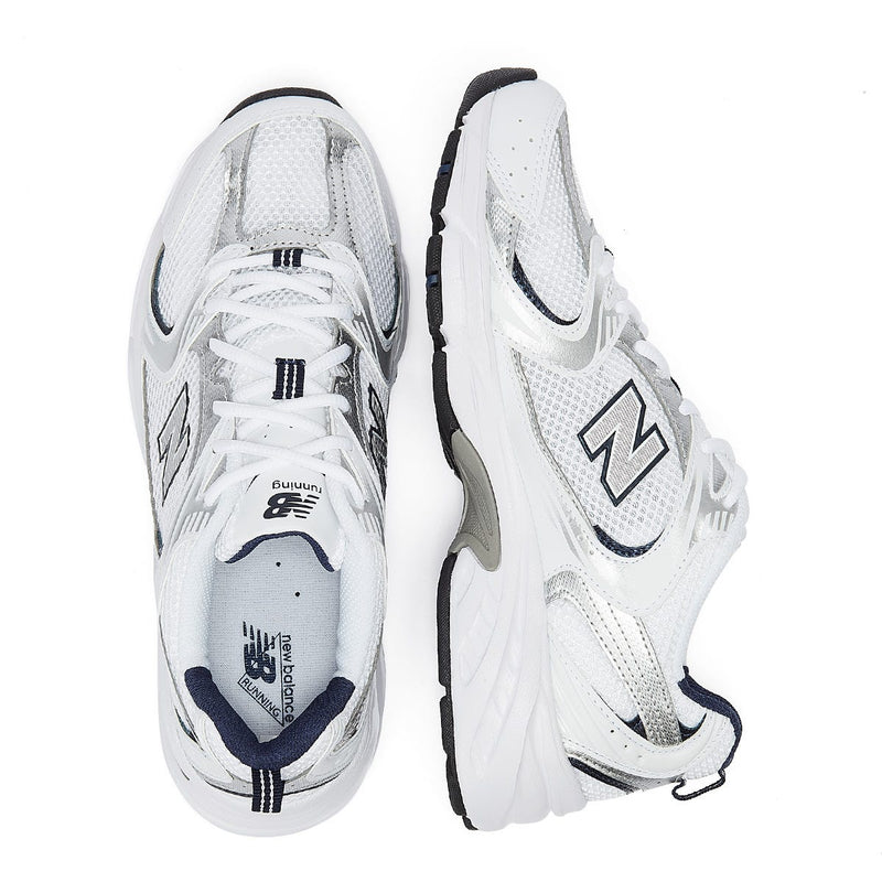 Neue Balance 530 Weiß / Natürliche Indigo Turnschuhe