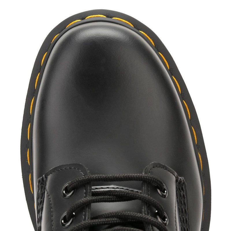 Dr. Martens 1460 Glatt Damen Schwarz Leder Stiefel